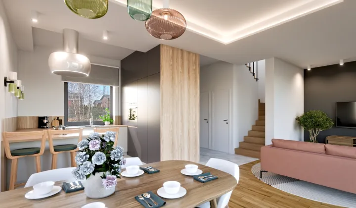 Mieszkanie 4-pokojowe Łomianki Dolne, ul. Kościelna Droga