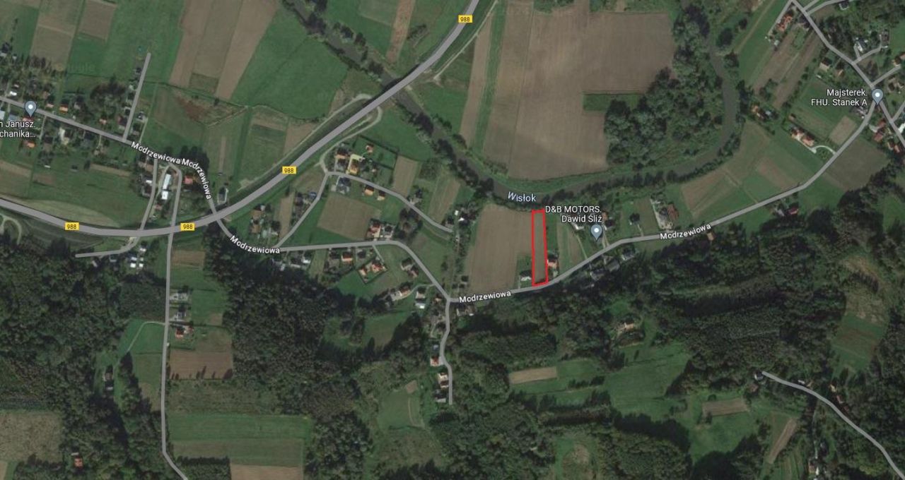 Działka rolna Strzyżów, ul. Modrzewiowa. Zdjęcie 2