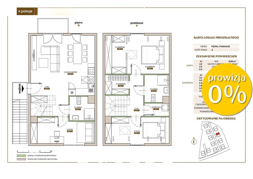Mieszkanie 4-pokojowe Kraków Branice. Zdjęcie 4