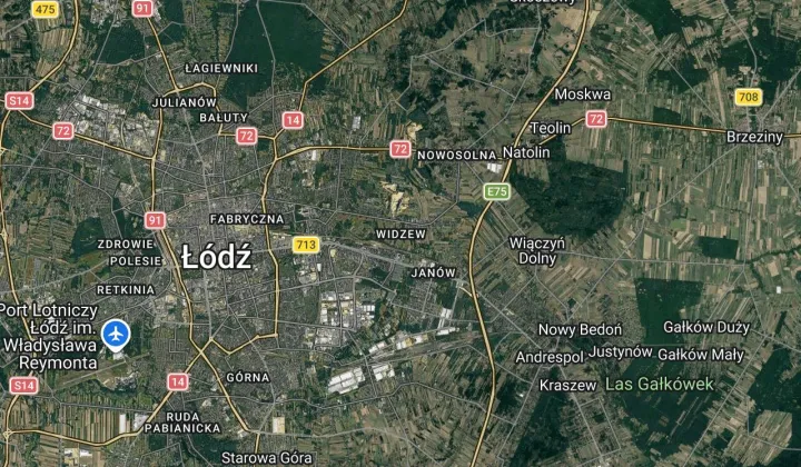 Mieszkanie 3-pokojowe Łódź Widzew