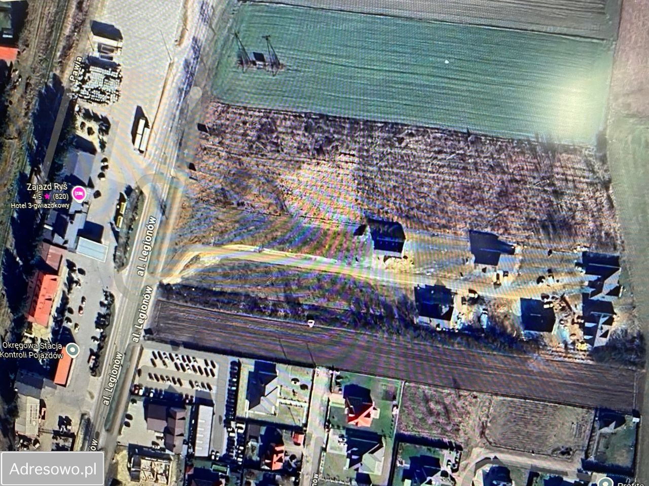 Działka budowlana Łomża, al. Legionów. Zdjęcie 2