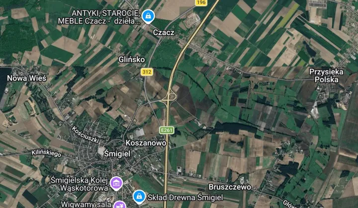 Działka inwestycyjna Koszanowo, ul. Przemysłowa