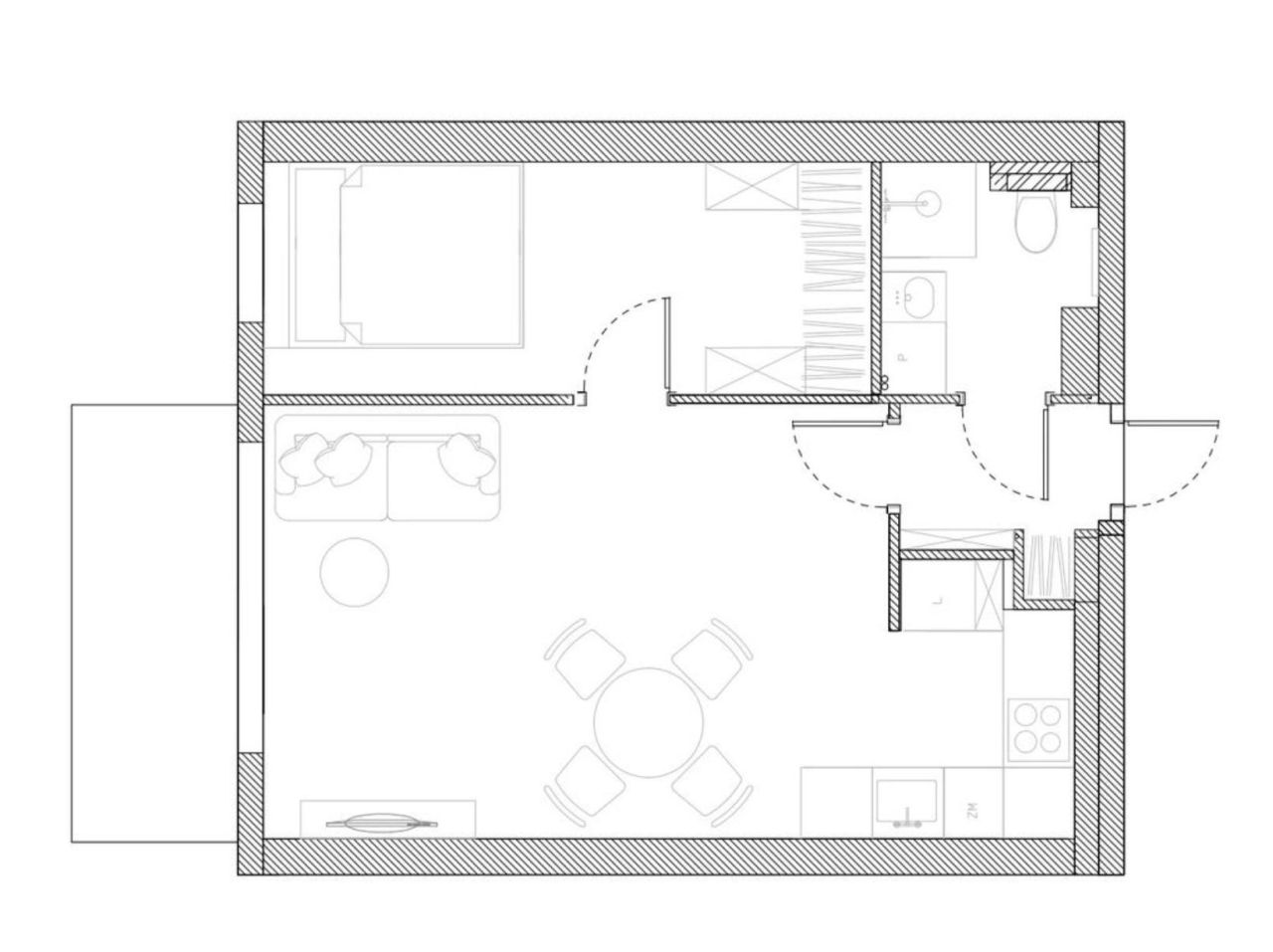 Mieszkanie 2-pokojowe Warszawa Żoliborz, ul. Zygmunta Krasińskiego. Zdjęcie 7