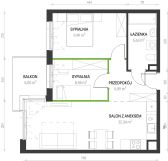 Mieszkanie 3-pokojowe Wrocław Maślice, ul. Augustowska. Zdjęcie 4