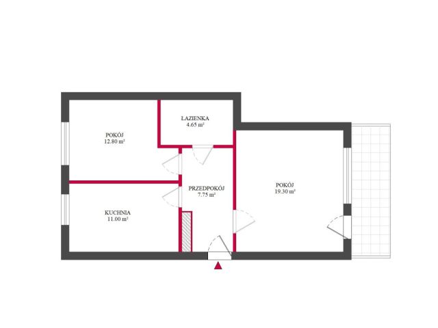 Mieszkanie 2-pokojowe Opole Malinka, ul. Kielecka. Zdjęcie 8