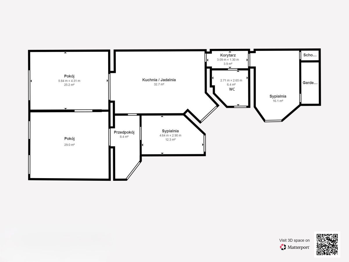 Mieszkanie 5-pokojowe Łódź Śródmieście, ul. Prezydenta Gabriela Narutowicza. Zdjęcie 19
