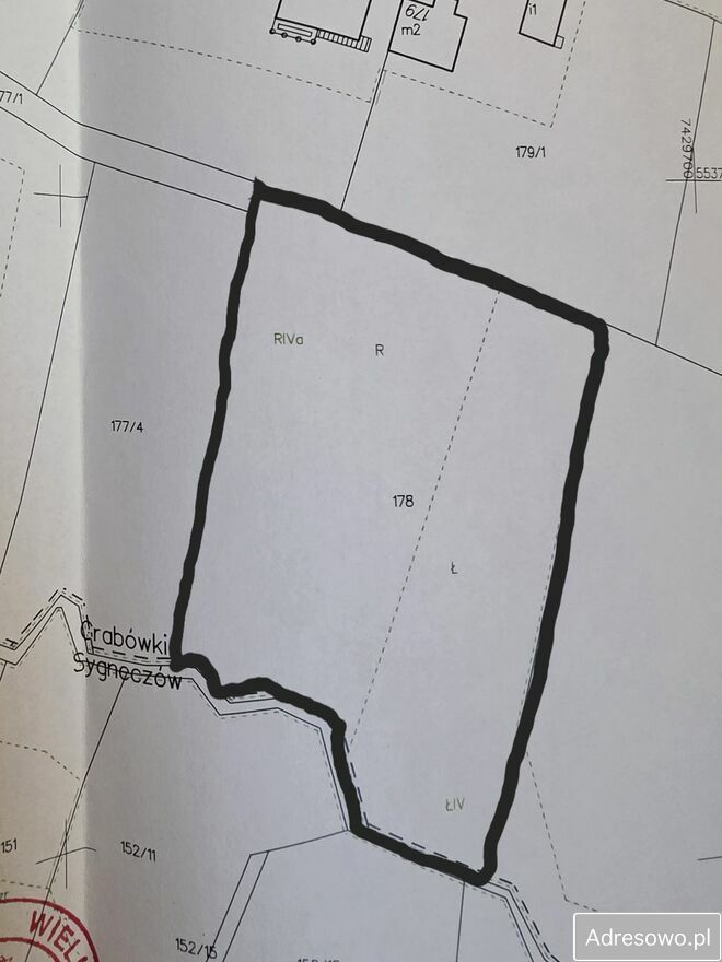 Działka budowlana Grabówki. Zdjęcie 2