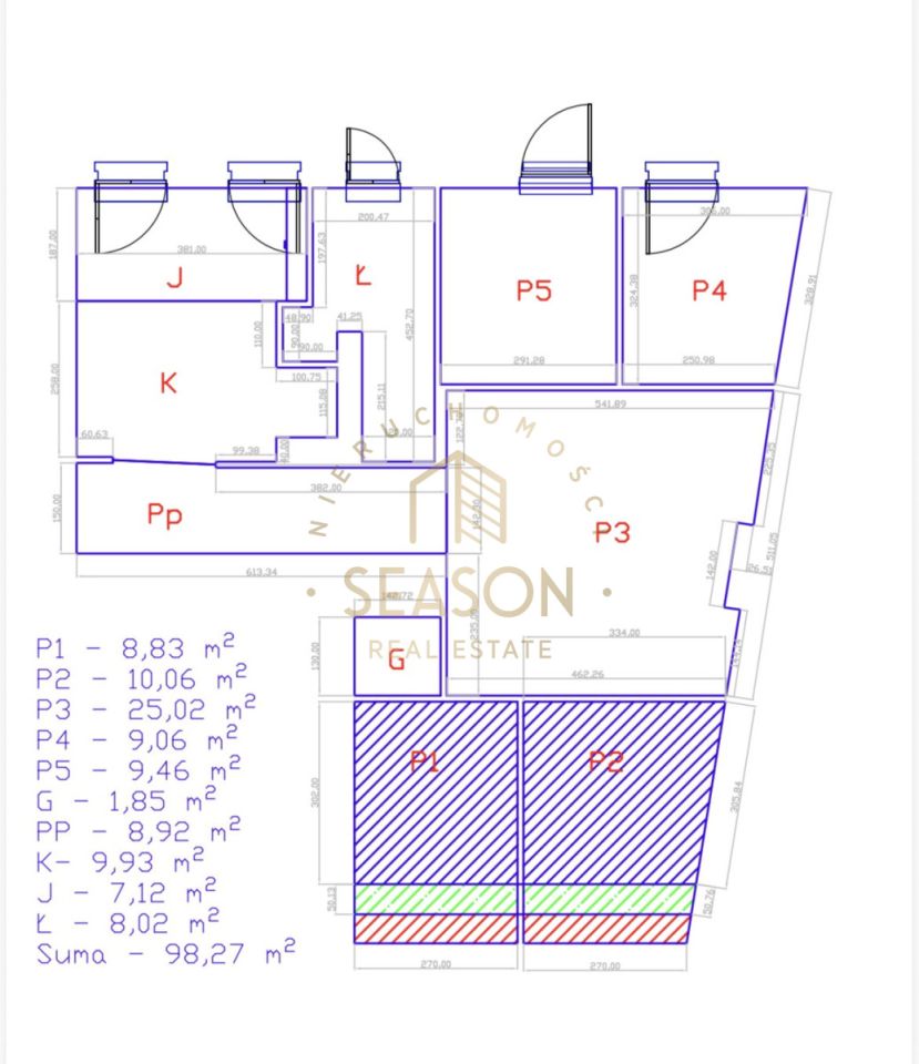 Mieszkanie 5-pokojowe Gdańsk Wrzeszcz, ul. Jana Matejki. Zdjęcie 21