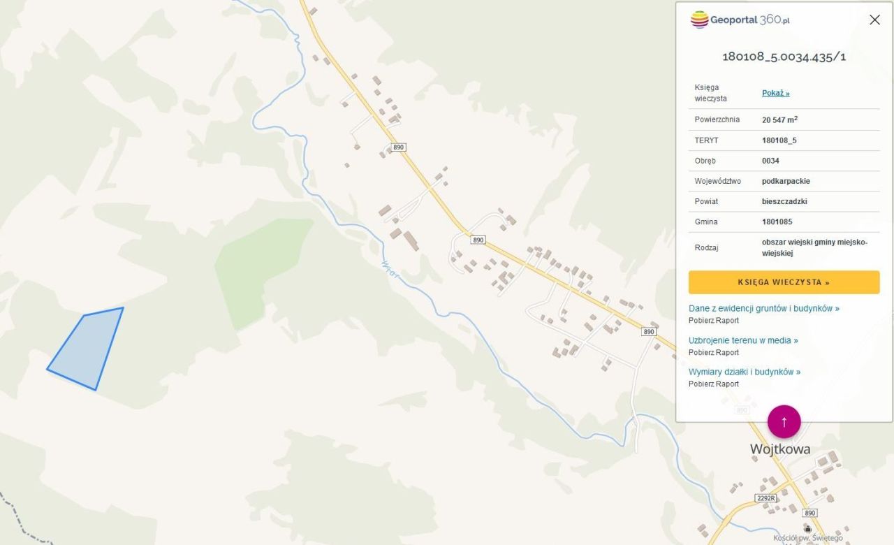 Działka leśna Wojtkowa. Zdjęcie 3