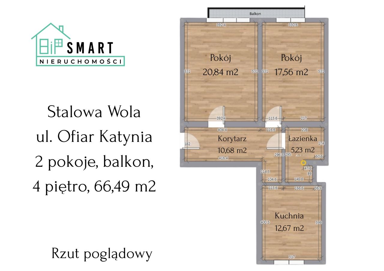 Mieszkanie 2-pokojowe Stalowa Wola, ul. Ofiar Katynia. Zdjęcie 14