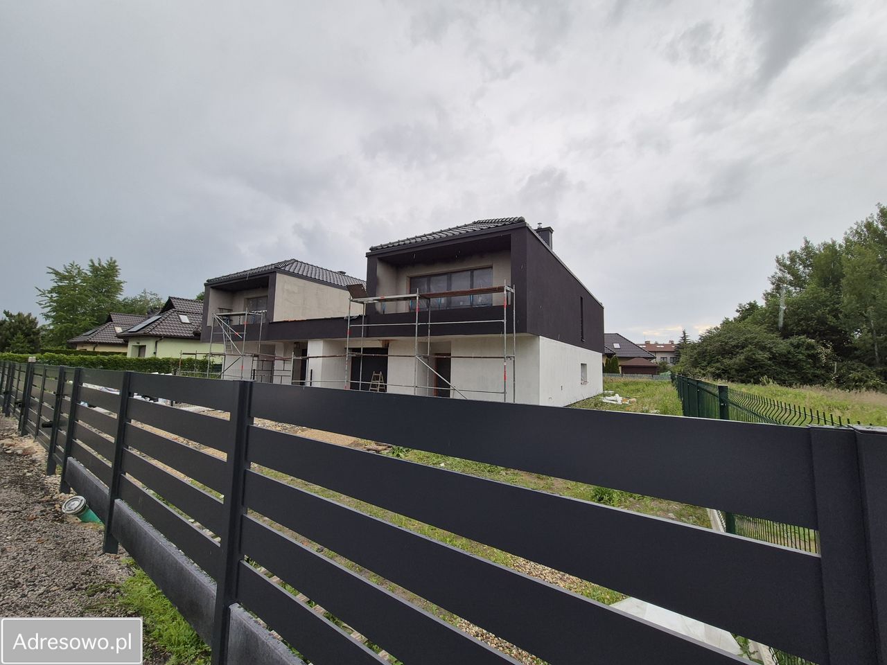 bliźniak, 4 pokoje Gliwice Żerniki, ul. Leśna. Zdjęcie 2