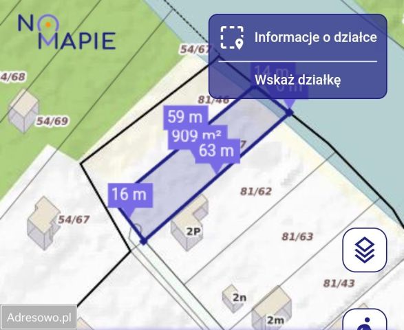 Działka budowlana Błędowo. Zdjęcie 1