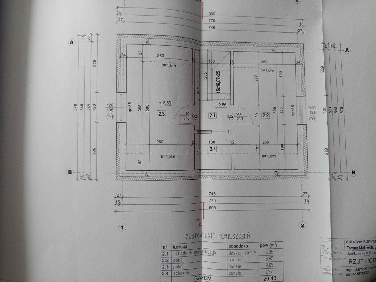 Działka rekreacyjna Osowo Leśne. Zdjęcie 3