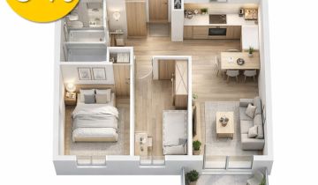 Mieszkanie 3-pokojowe Bydgoszcz Fordon