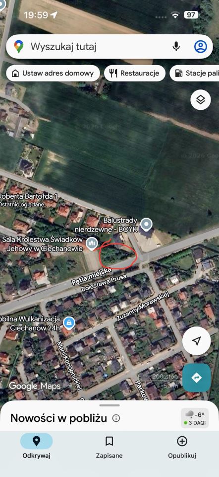 Działka budowlana Ciechanów, ul. Adolfa Dygasińskiego. Zdjęcie 4