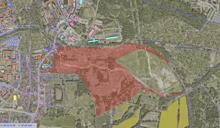 Działka Ruda Śląska, ul. ks. Ludwika Tunkla