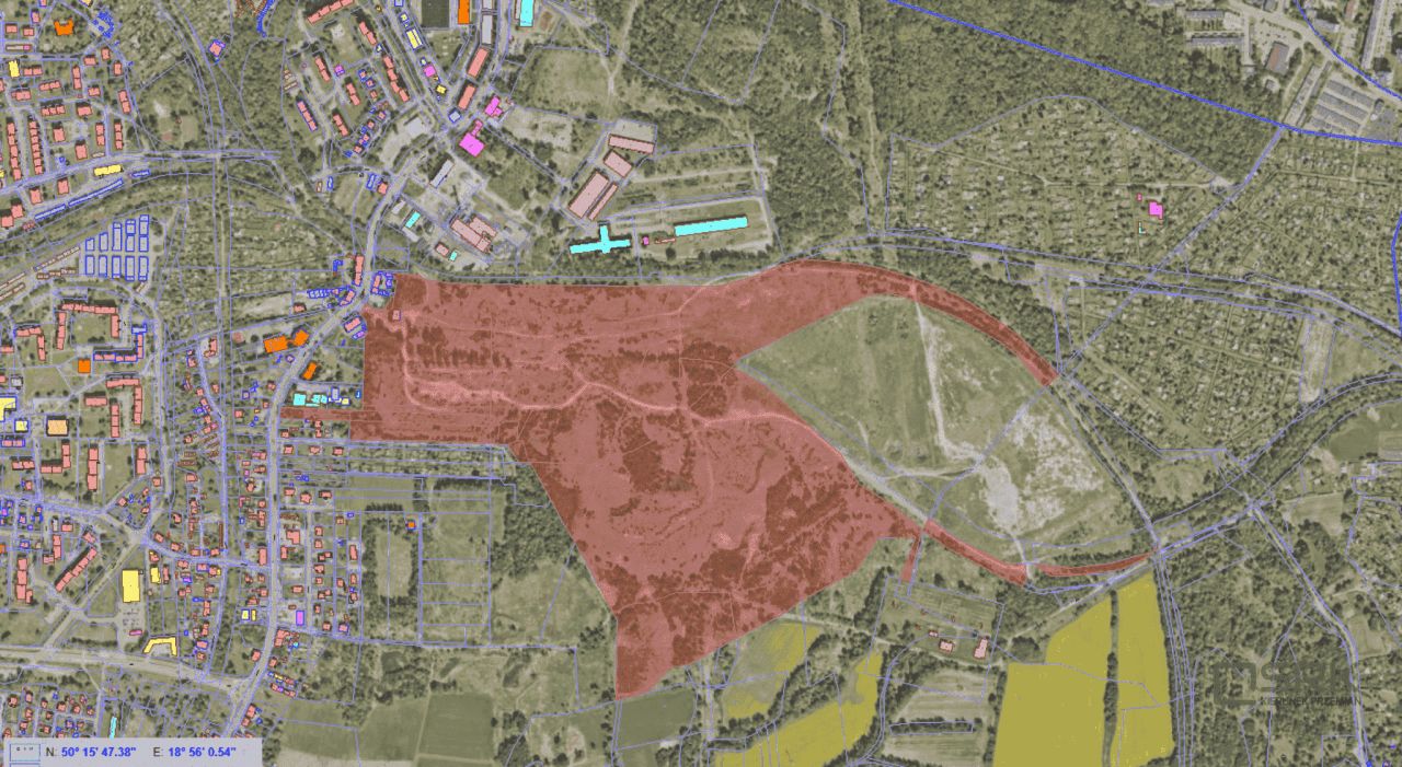 Działka Ruda Śląska, ul. ks. Ludwika Tunkla. Zdjęcie 1