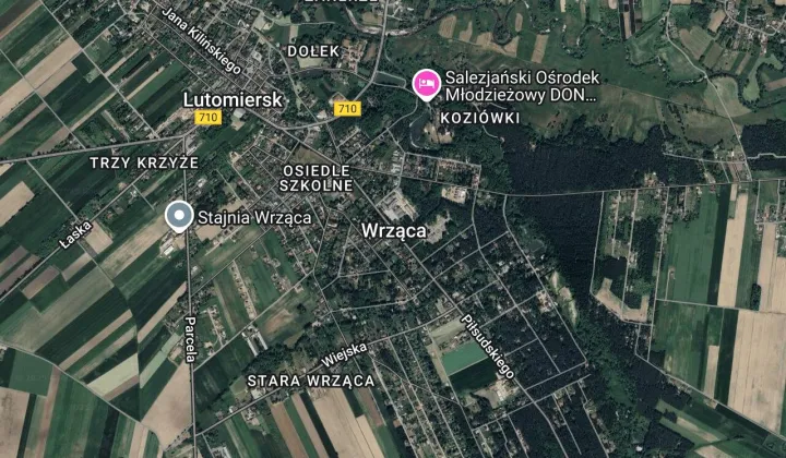 Działka budowlana Wrząca