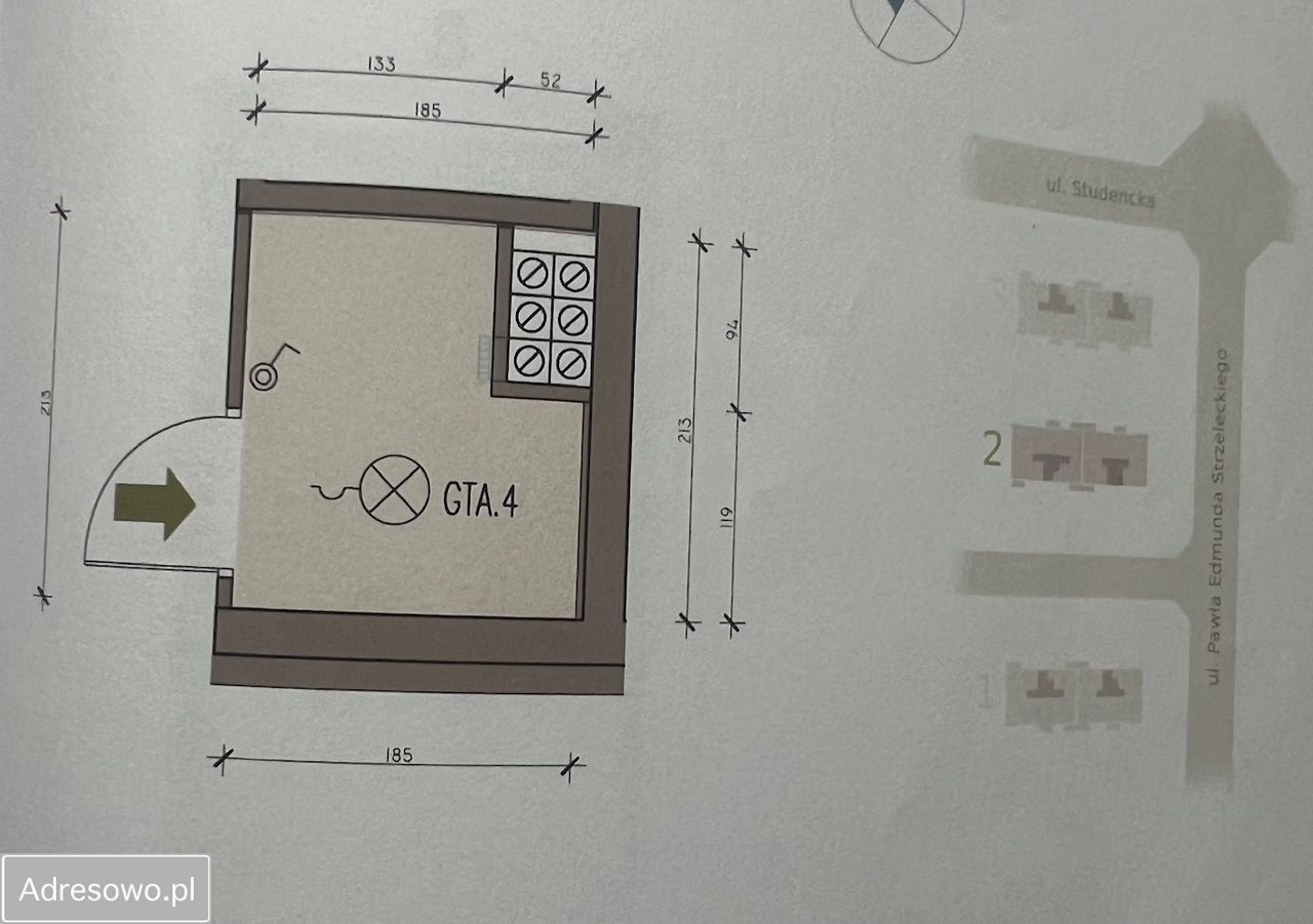 Mieszkanie 3-pokojowe Bydgoszcz Fordon, ul. Pawła Edmunda Strzeleckiego. Zdjęcie 9
