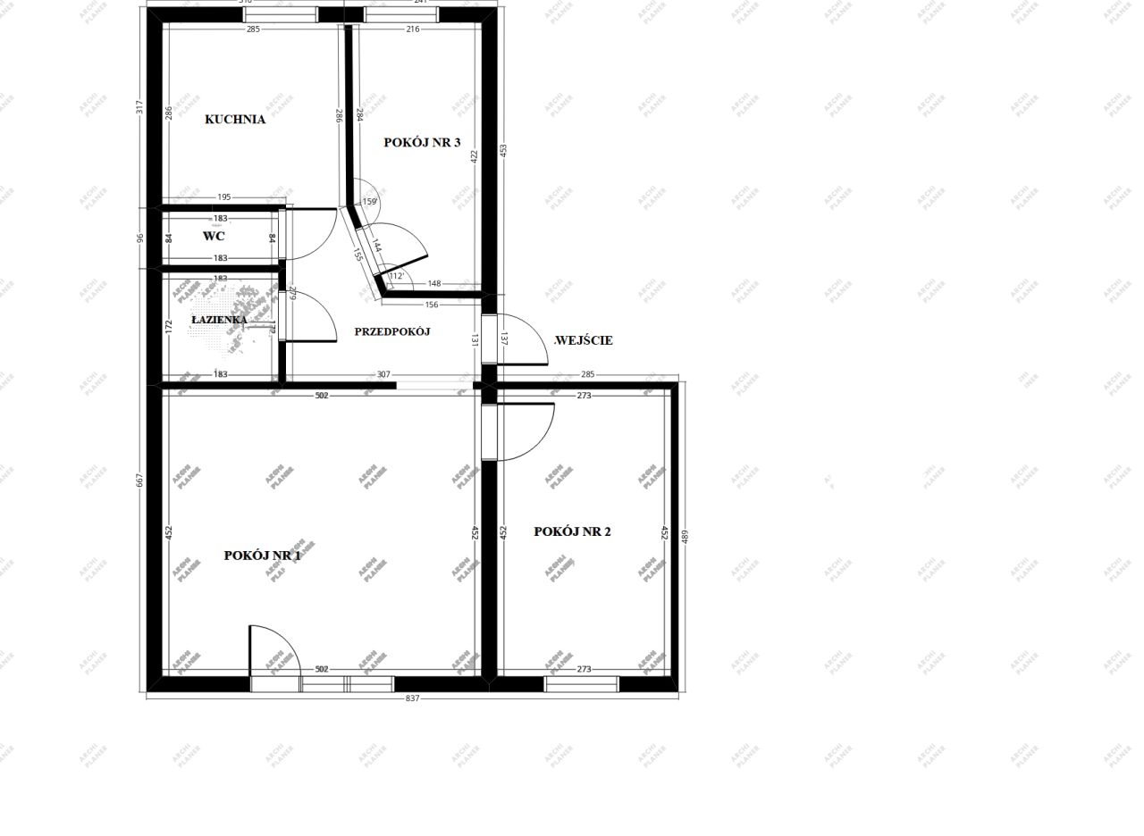 Mieszkanie 3-pokojowe Radom Borki, ul. Bolesława Limanowskiego. Zdjęcie 11