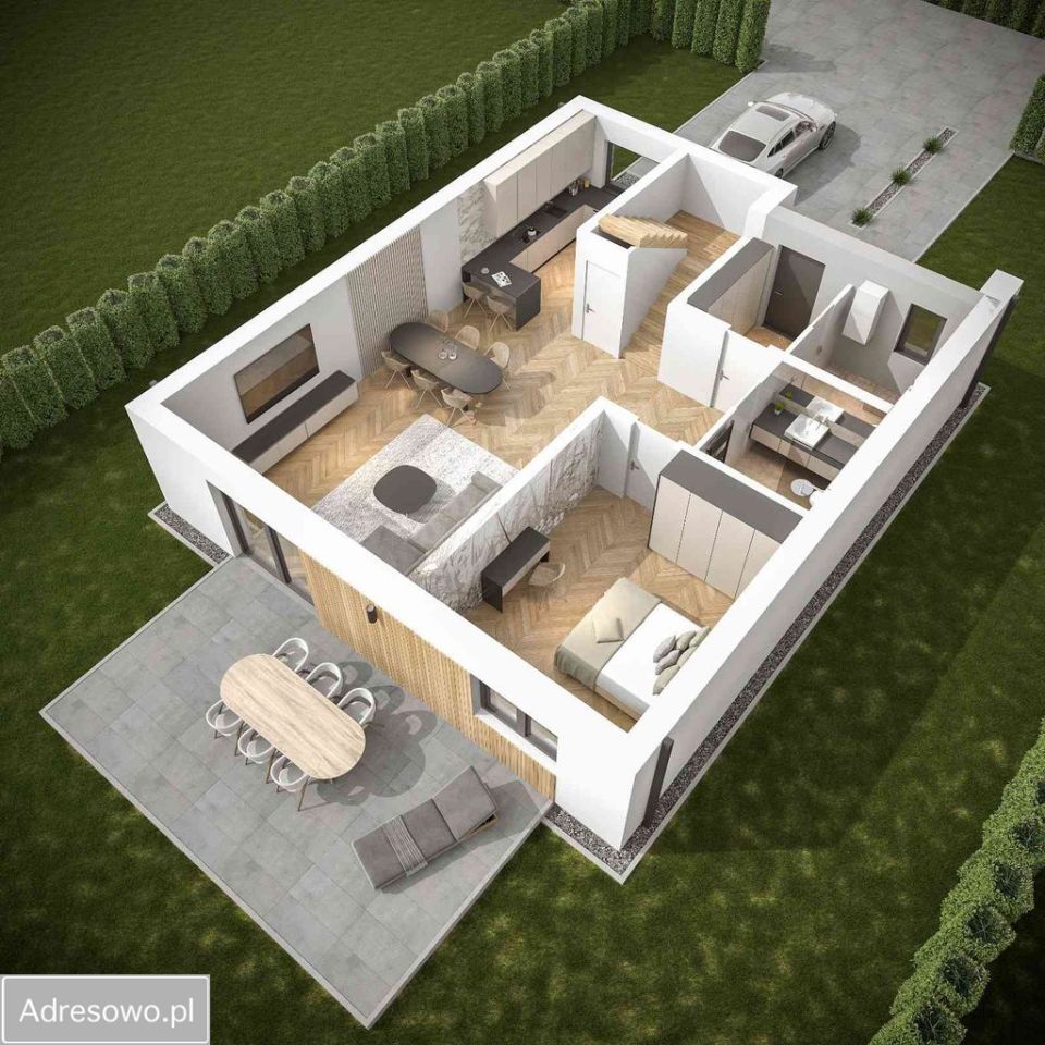 dom wolnostojący, 6 pokoi Rybarzowice, ul. Migdałowa. Zdjęcie 6