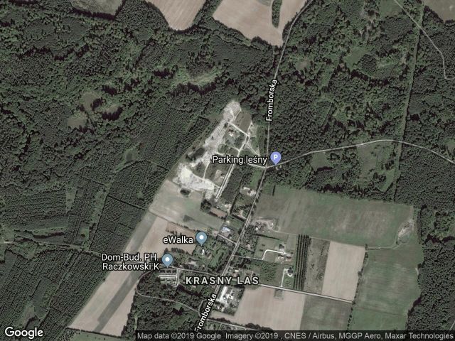 Działka budowlana Elbląg Krasny Las, ul. Stanisława Lema. Zdjęcie 1