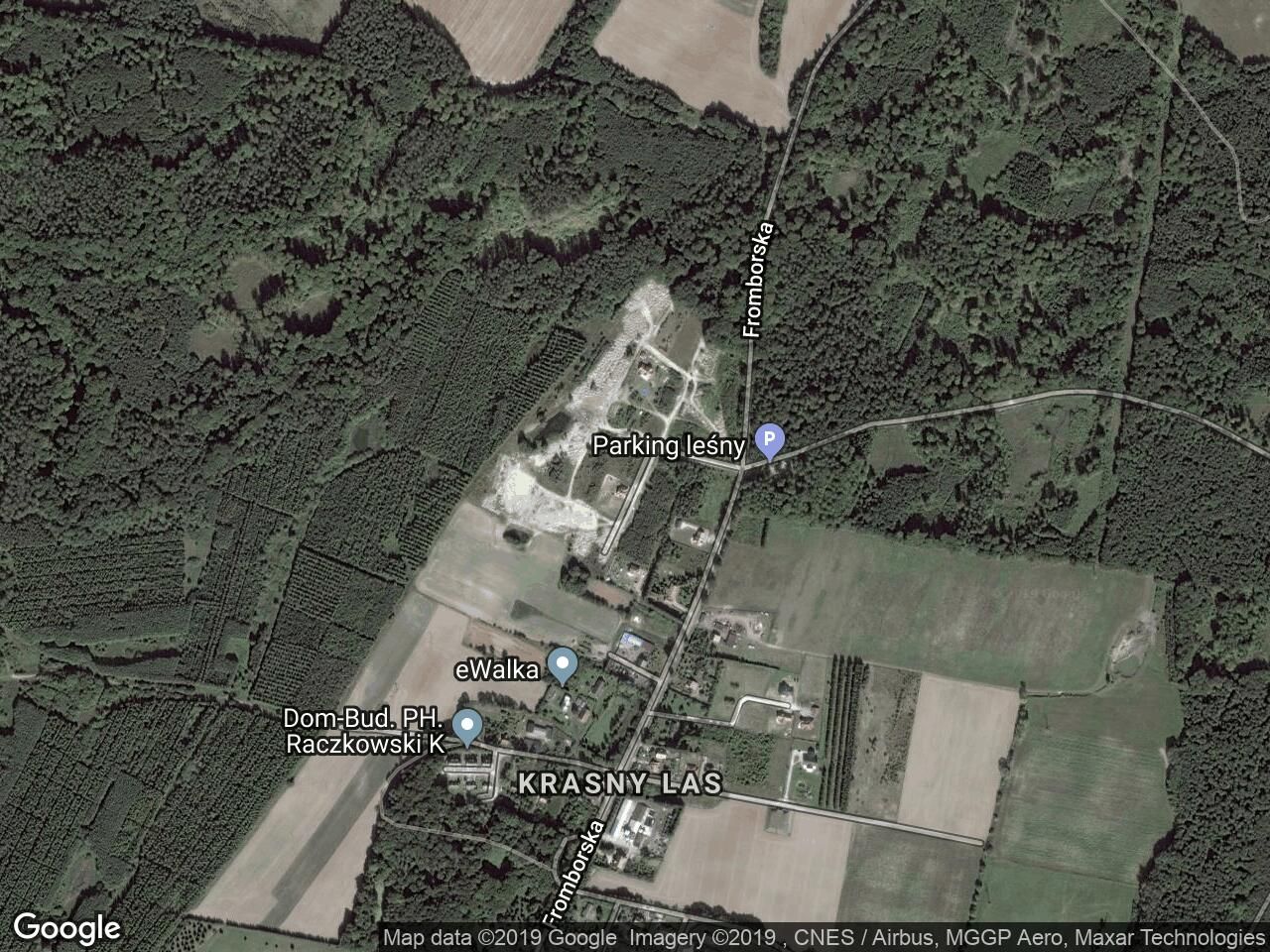 Działka budowlana Elbląg Krasny Las, ul. Stanisława Lema