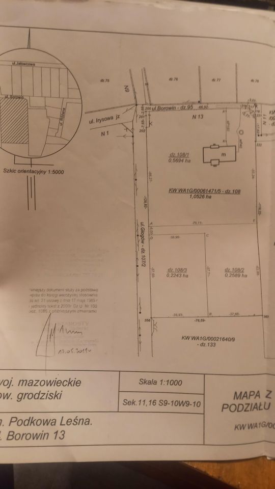 Działka leśna Podkowa Leśna, ul. Głogów. Zdjęcie 2