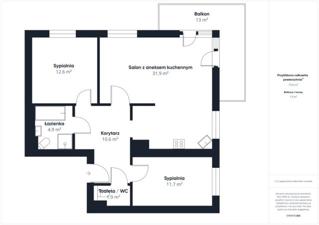 Mieszkanie 3-pokojowe Brwinów, ul. Sportowa. Zdjęcie 20