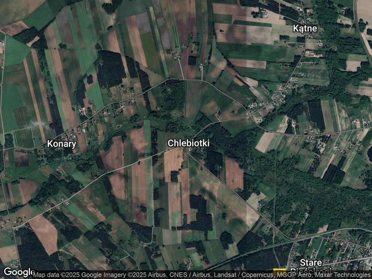 Działka budowlana Chlebiotki