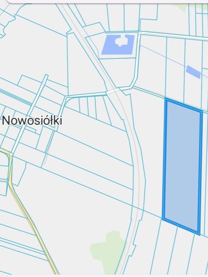 Działka rolna Nowosiółki. Zdjęcie 1