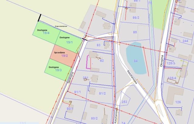 Działka budowlana Niestum, ul. Spokojna. Zdjęcie 1