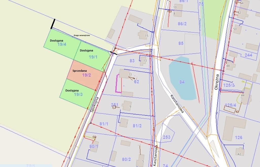 Działka budowlana Niestum, ul. Spokojna