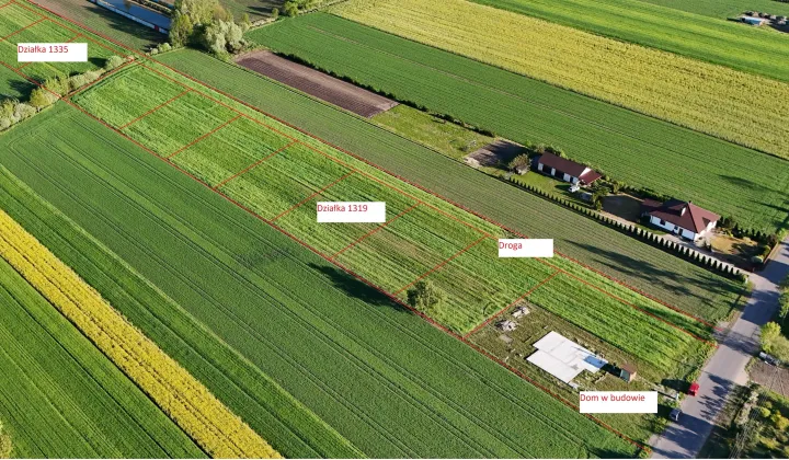 Działka budowlana Drelów, ul. Nowa