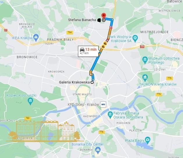 Mieszkanie 2-pokojowe Kraków Górka Narodowa, ul. Stefana Banacha. Zdjęcie 6