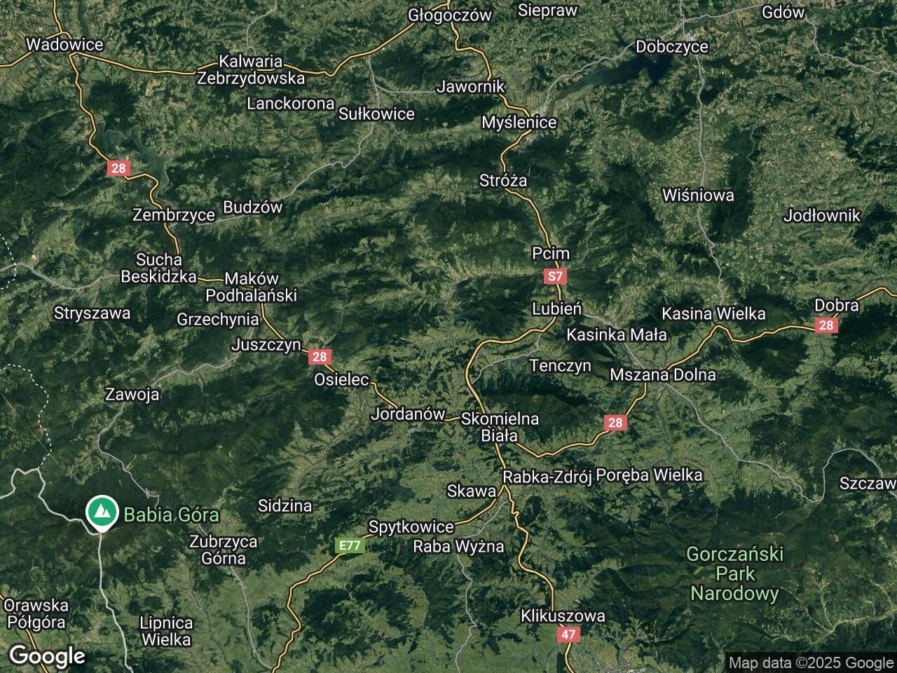 Działka budowlana Łętownia Zagrody Niżnie