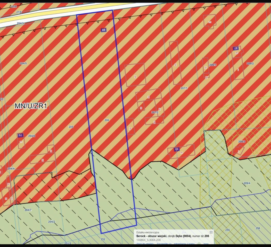 Działka budowlana Dębe, Dębe. Zdjęcie 2