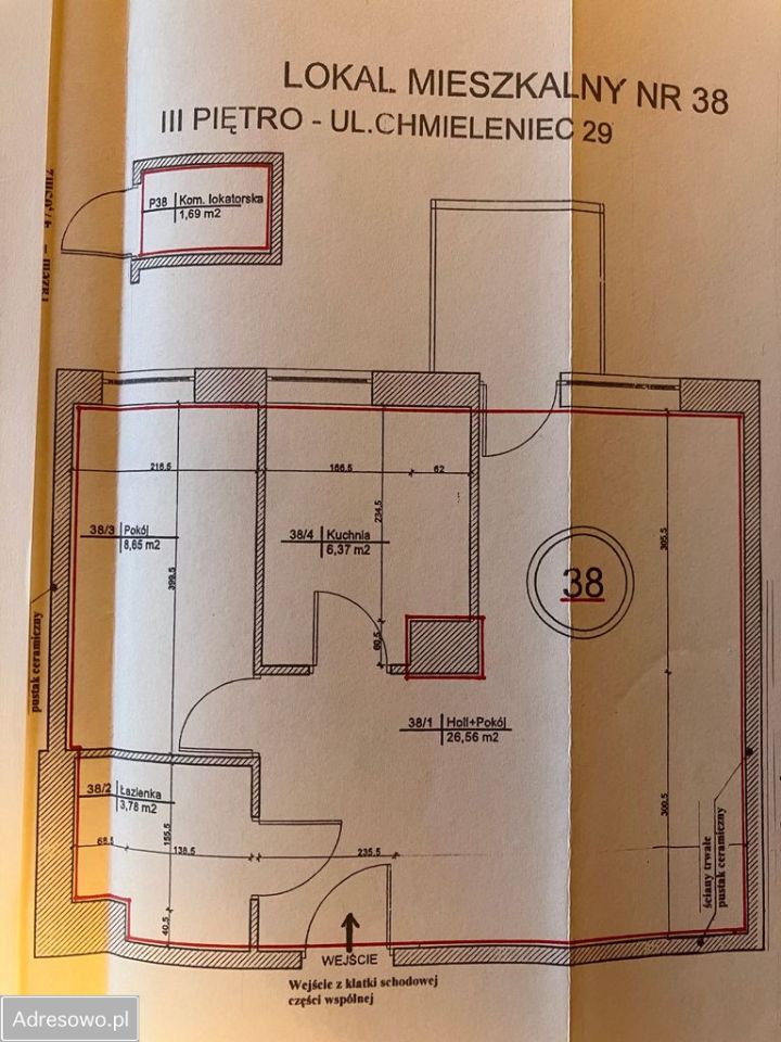 Mieszkanie 2-pokojowe Kraków Dębniki, ul. Chmieleniec. Zdjęcie 4