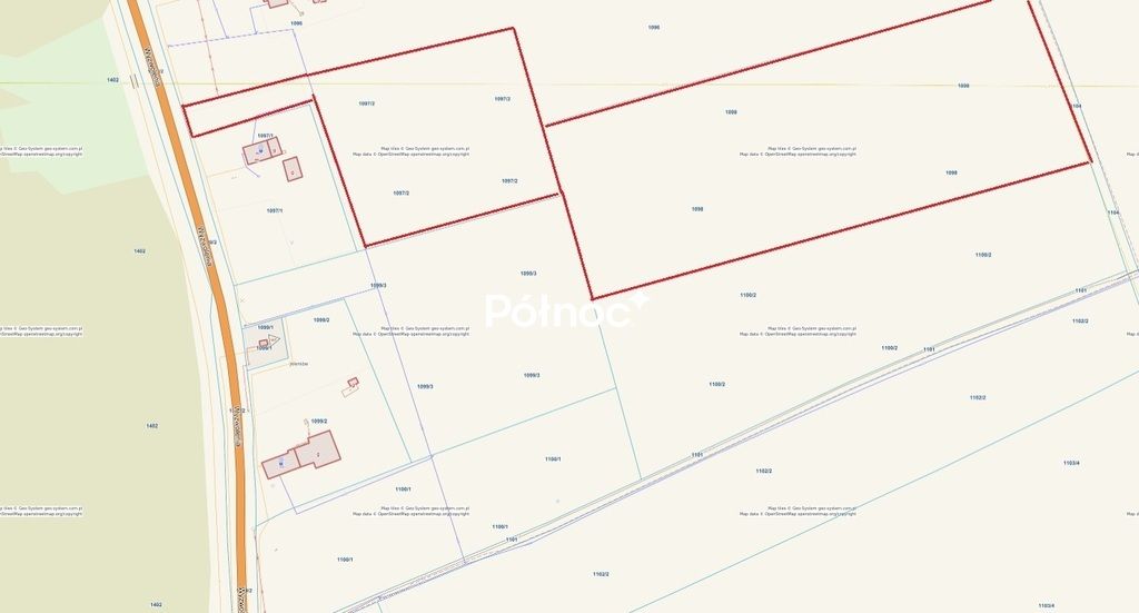 Działka inwestycyjna Wykroty. Zdjęcie 2