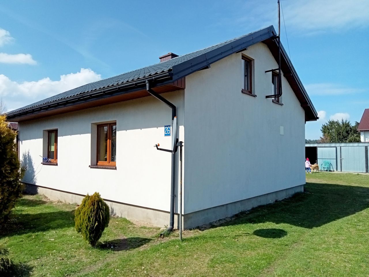 dom wolnostojący, 2 pokoje Szczutowo, ul. Kolejowa