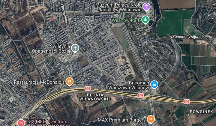 Garaż/miejsce parkingowe Warszawa Wilanów, ul. Adama Branickiego