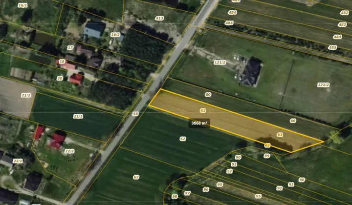 Działka rolna Spędoszyn