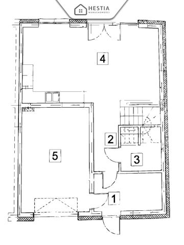dom szeregowy, 4 pokoje Zieleniewo. Zdjęcie 4
