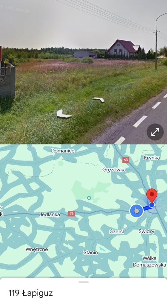 Działka budowlana Łuków, ul. Łapiguz. Zdjęcie 3