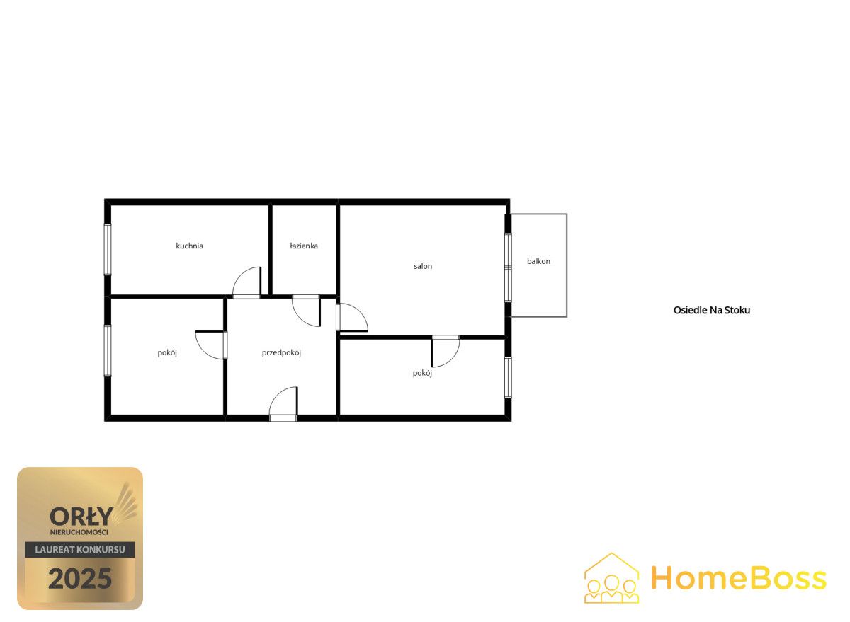 Mieszkanie 3-pokojowe Kraków Wzgórza Krzesławickie, os. Na Stoku. Zdjęcie 8