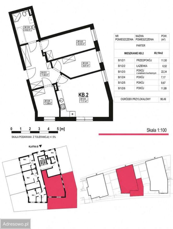 Mieszkanie 4-pokojowe Wrocław Złotniki. Zdjęcie 1