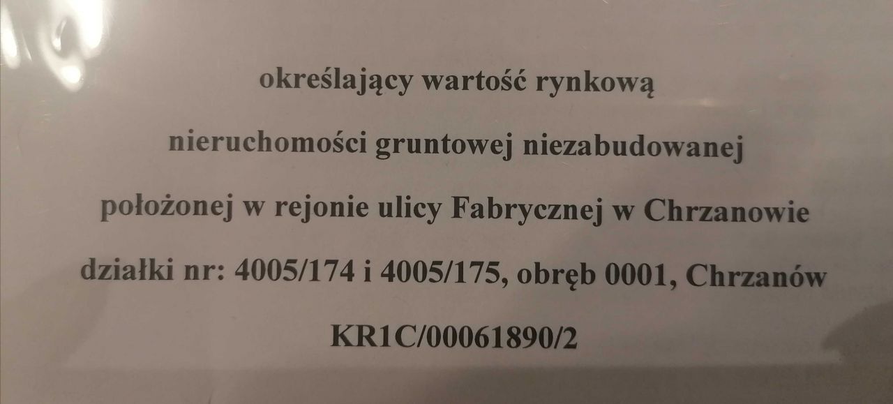 Działka inwestycyjna Chrzanów. Zdjęcie 5