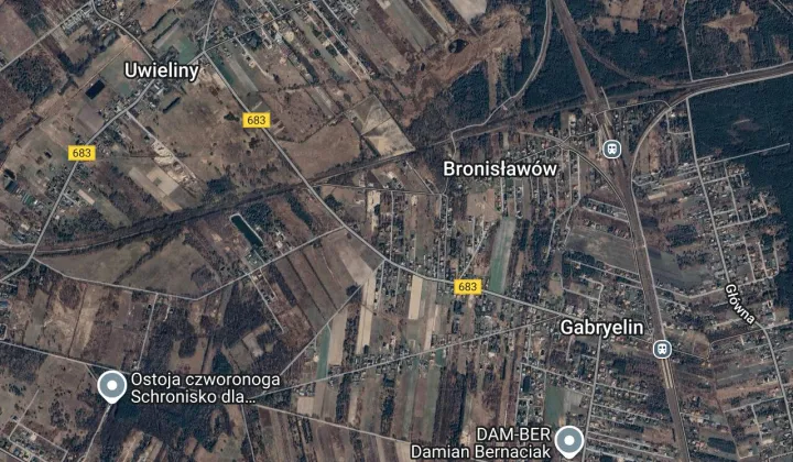 Działka budowlana Uwieliny, ul. Dębowa