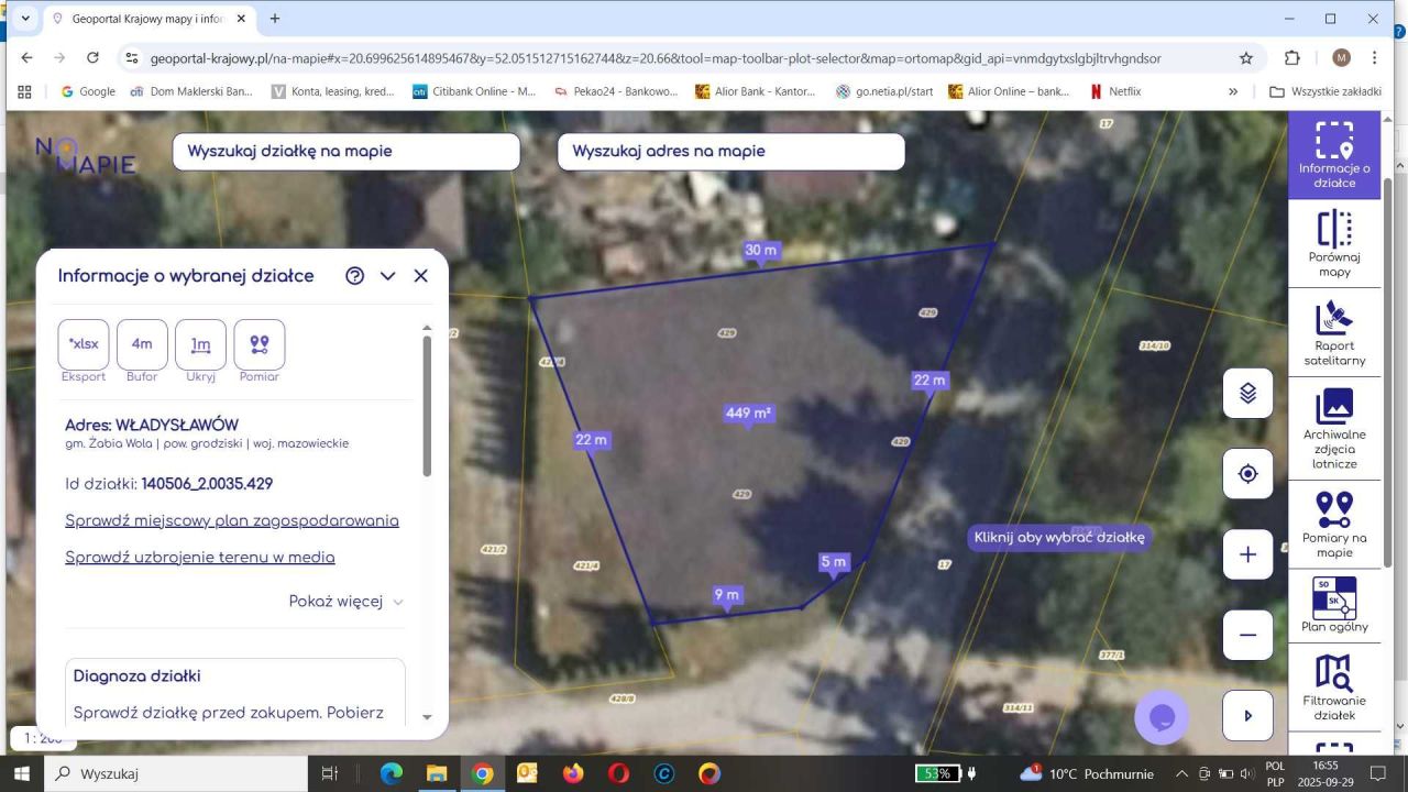 Działka rekreacyjna Władysławów. Zdjęcie 2