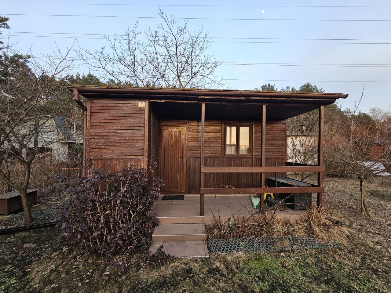 Działka rod Ząbki, ul. Skrajna. Zdjęcie 8